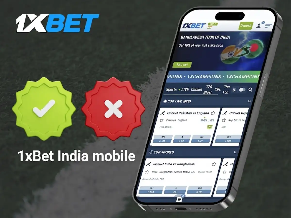 1xBet India Mobile