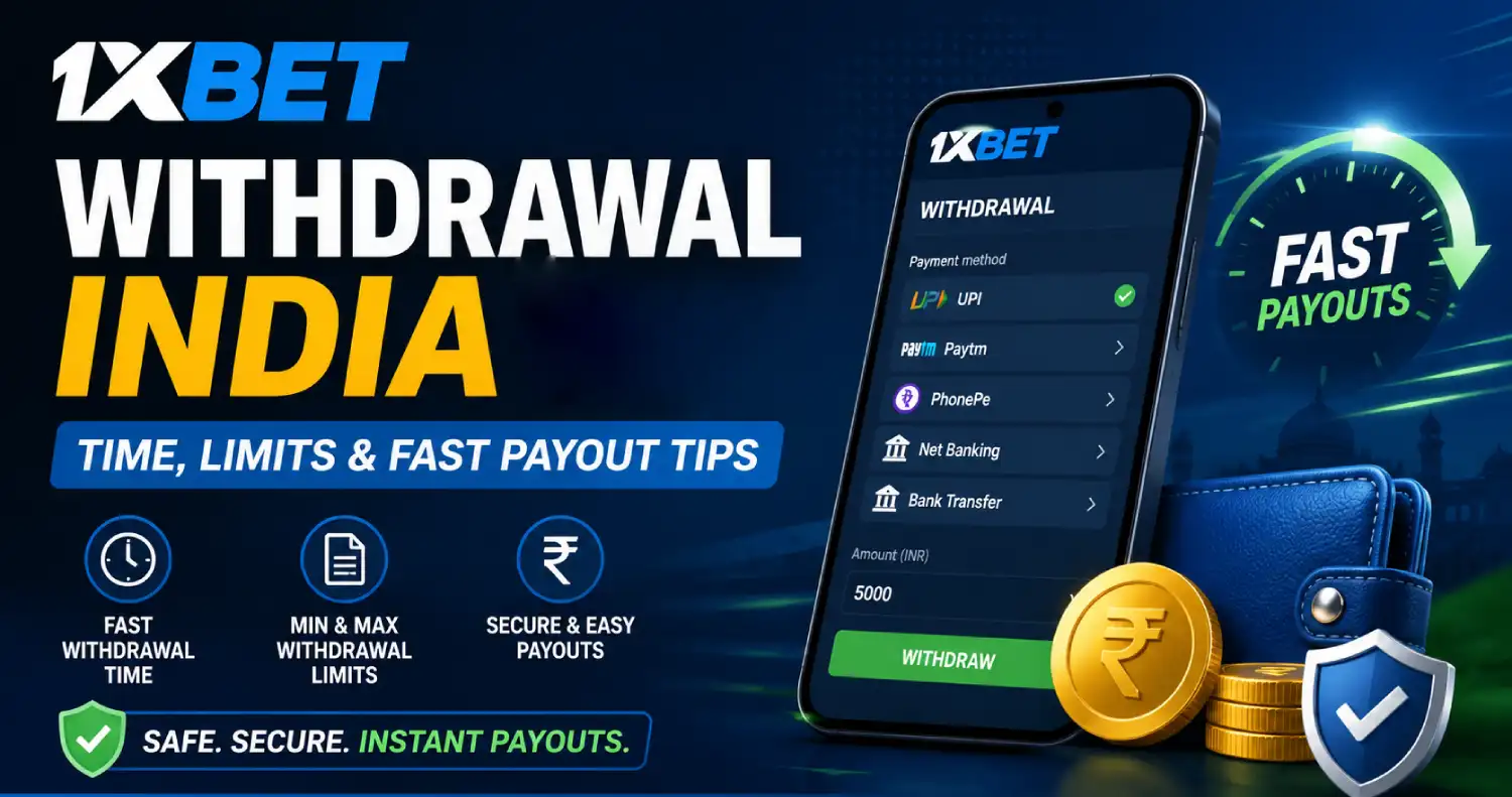 1xBet Withdrawal India