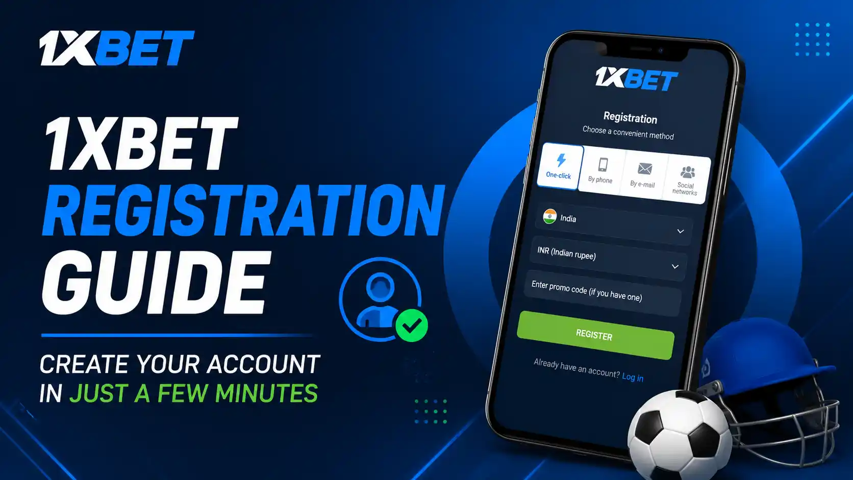 1xBet Registration Guide