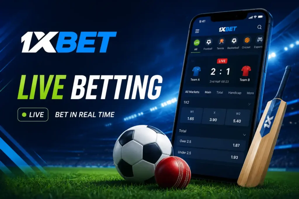 1xBet Live Sports Betting