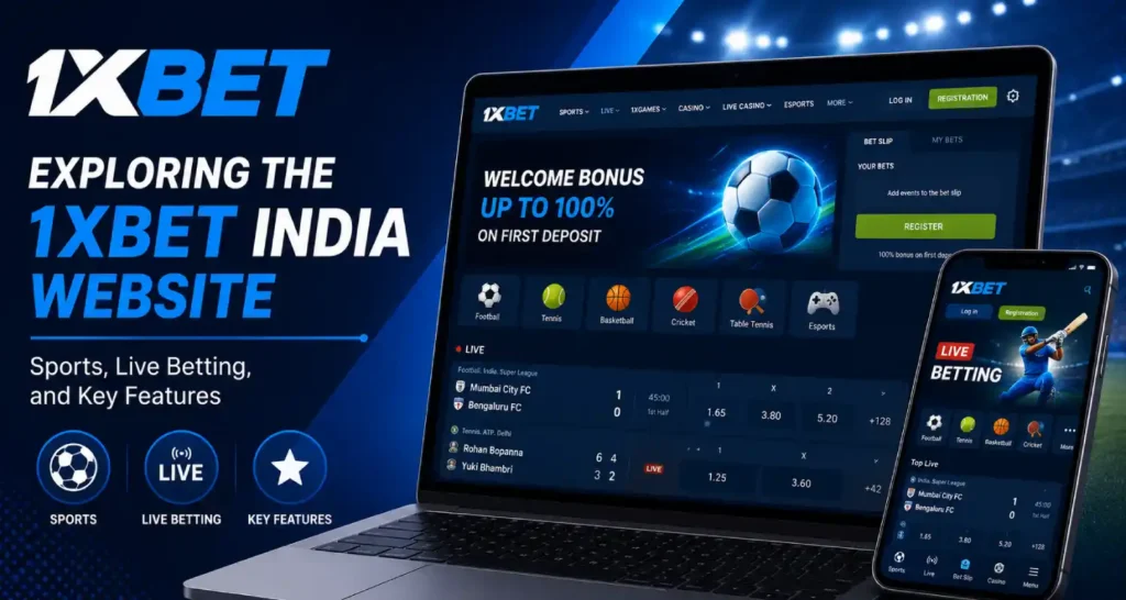 1xBet India Website