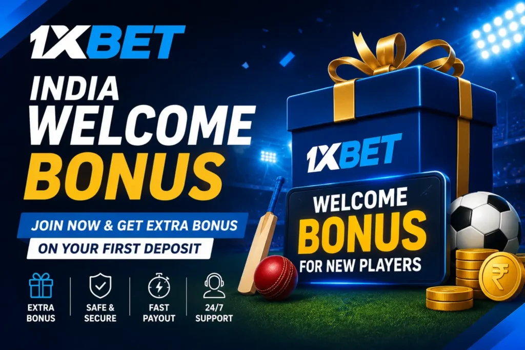 1xBet India Welcome Bonus