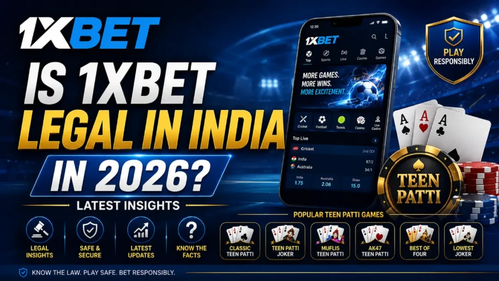 Is 1xBet Legal in India