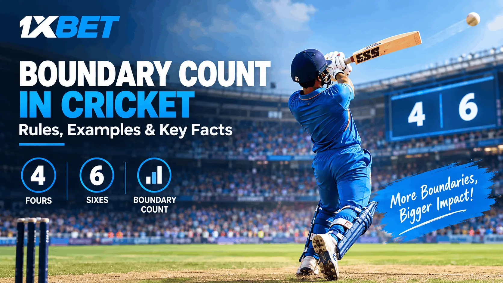Boundary Count in Cricket
