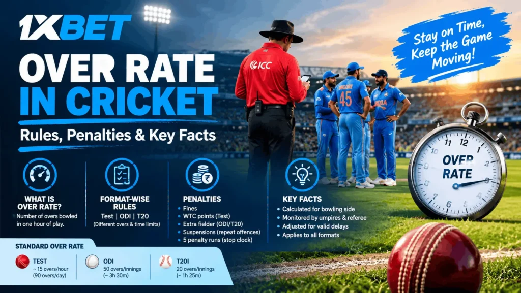 Over Rate in Cricket