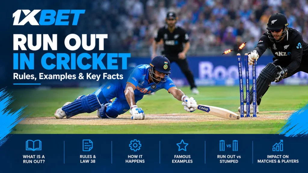 Run Out in Cricket