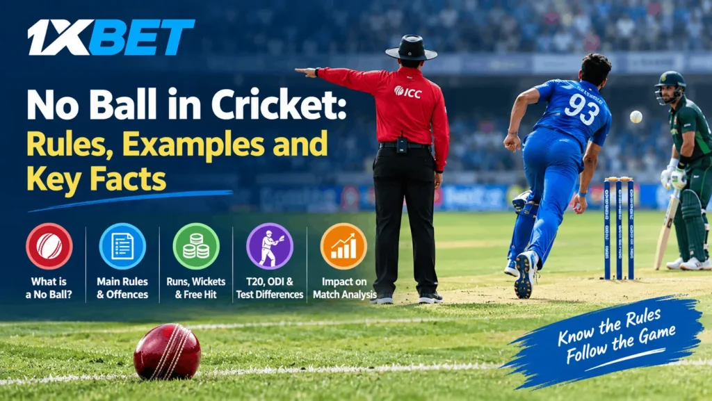 no ball in cricket